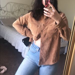 Corduroy blouse